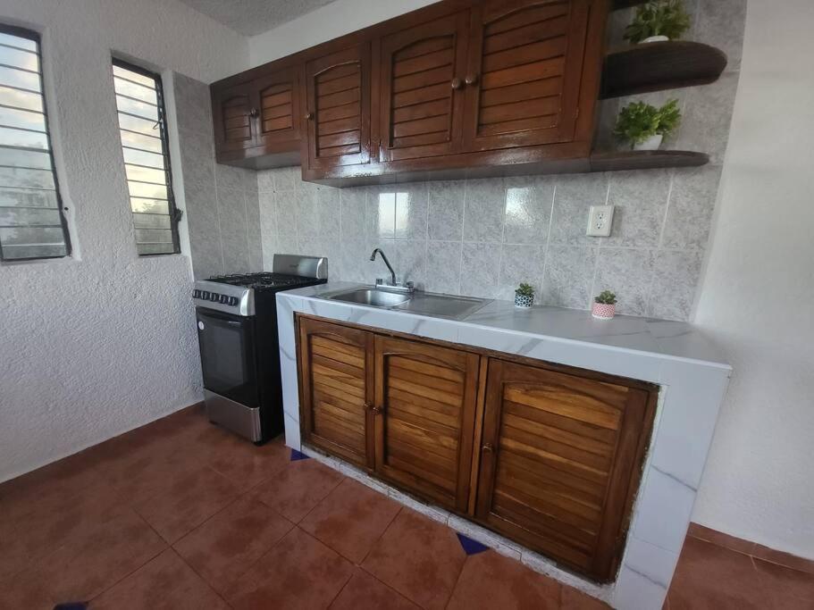 2 Rooms Apartment With Private Beach In Puerto Juarez Cancún Esterno foto