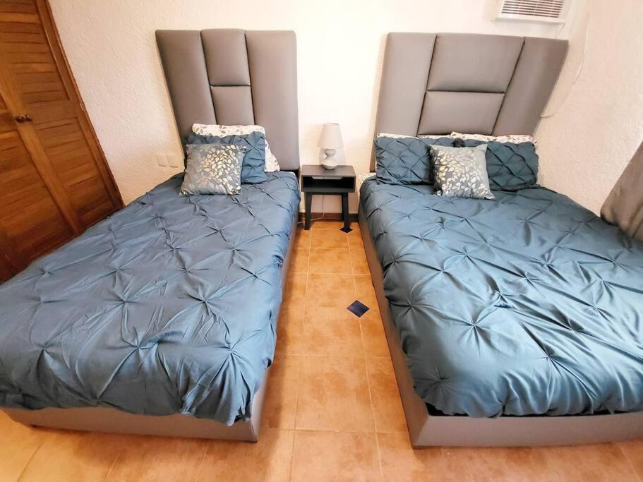 2 Rooms Apartment With Private Beach In Puerto Juarez Cancún Esterno foto